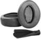 DowiTech Cuscinetti professionali di ricambio compatibili con Sennheiser HD 4.50 BTNC, HD 4.50BT, HD 4.40BT, HD 350BT, HD400S, HD350BT, HD300 Cuffie cuscinetti auricolari in pelle ipoallergenica