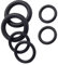 5 Stück EPDM O-Ring, 7 mm Drahtdurchmesser, 106 mm Innendurchmesser, 120 mm Außendurchmesser, 7mm x 106mm x 120mm Metrik Rund Dichtungsring