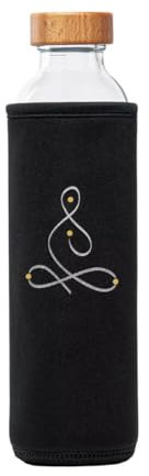 FLASKA - Vitalisierende Trinkflasche – Yoga Atmung – 750 ml