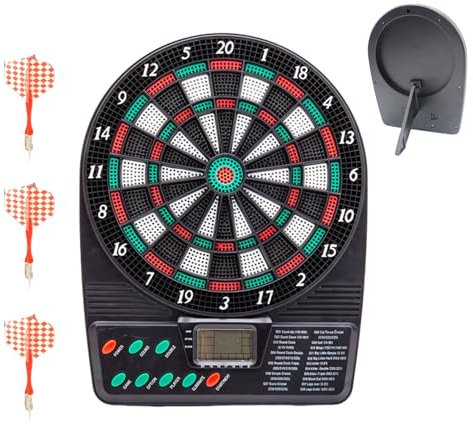 Digital Darts Kit Mit Automatischer Bewertung | Electronic Darts Anzeige | Elektronische Dart -Board Für Erwachsene