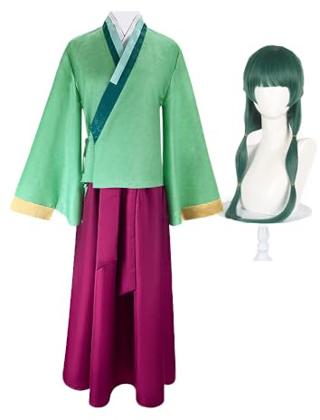 Xinchangda Maomao Costume de cosplay Maomao Anime Cosplay Ensemble complet Jeu de rôle Anime Jeu de rôle pour Halloween Noël