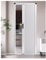 Sliding Interior Doors with Handle No Drilling Required Aluminum Frame Room Divider & Shower Screen for Home and Closet Space-Saving Design for Small Areas