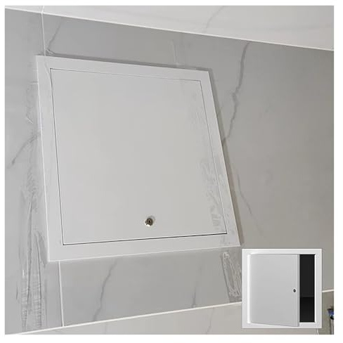 1-teiliges Zugangspanel mit Aluminiumrahmen – langlebige Inspektionstür mit Scharnier for einfache Wartung und Korrosionsschutz(20x30cm)