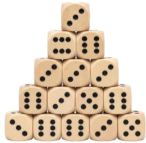15 Stück Würfel Groß, Großer Würfel, Würfel, 30 MM Für Brettspiele, Familienunterhaltung Und Partyspiele