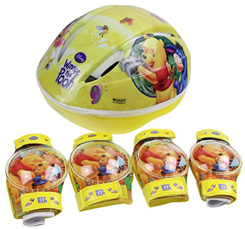 Disney Mondo Motors Winnie the Pooh Helm und Schutz Pads
