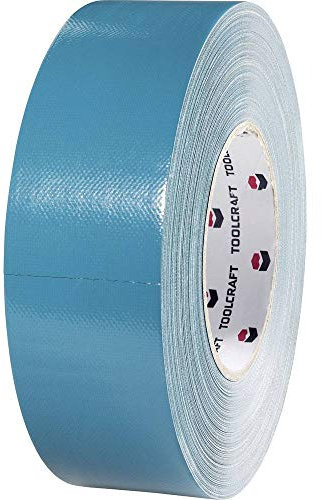 TOOLCRAFT 829B48L50C 829B48L50C Textilband 829B48L50C Blau, Grau (L x B) 50 m x 48 mm 1 Stück
