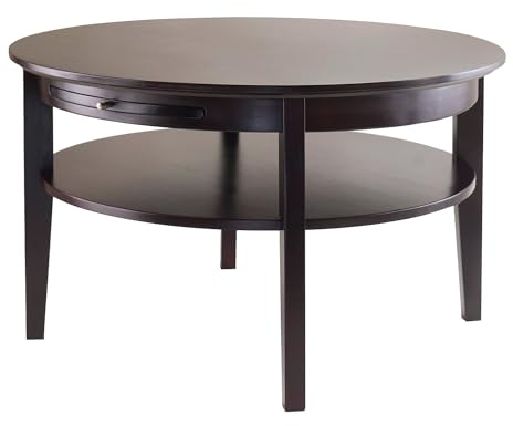 WINSOME Amelia Occasional Table, Dark Espresso