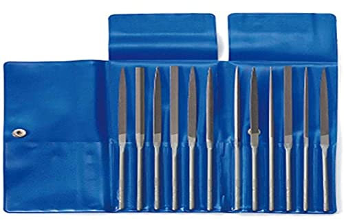 Dick 21001420 Nadelfeilen-Satz 140/2 in Tasche 12-teilig