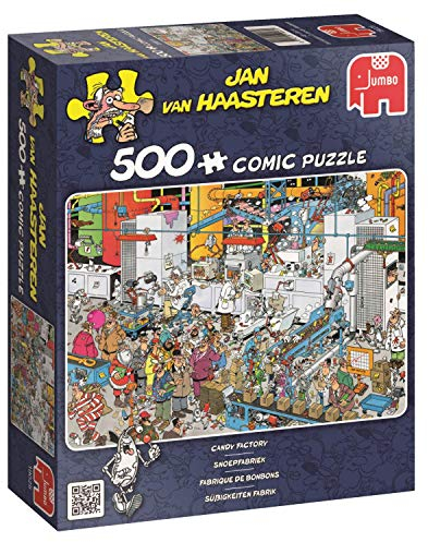 Jan van Haasteren, Süßigkeiten Fabrik, Puzzle 500 Teile Erwachsene