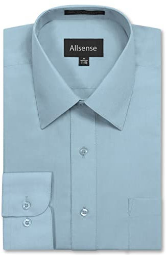 JD Apparel Men's Regular Fit Dress Shirts
