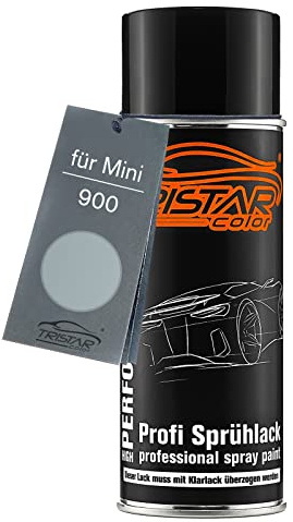 TRISTARcolor Autolack Spraydose für Mini 900 Pure Silver Metallic | Basislack, Sprühdose 400ml