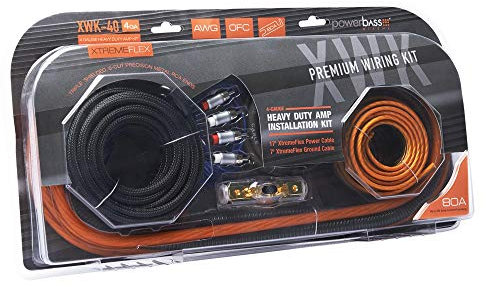 Powerbass XWK-40 Gauge Premium OFC Amp Wiring Kit