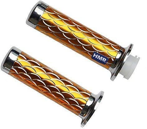 HMParts Dirt Bike ATV Pocket Bike Monkey Dreh Gas Griff Set T7 CNC Gold