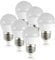 MiniSun | 4W LED ES E27 Golfball Energy Saving Long Life Light Bulbs | LED Bulbs, Home Décor & Improvement Essential | Pack of 6 | Warm White