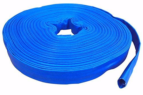 Marpol Industrieschlauch 130M (1/30MAR/N) - Synthetischer Gummi, Blau, 30 Meter, 1 Zoll Außendurchmesser, 0,125 Zoll Wandstärke, 2 Bar Max. Druck, Feuerwehrschlauch, Wasserschlauch