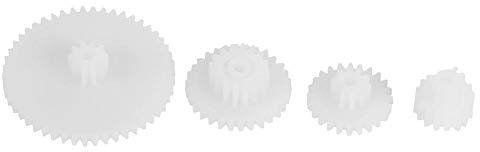 19Pcs Engrenages en Plastique Kits De Moteur Pièces pour Robot Toy Automobile Voitures DIY Tailles Variées