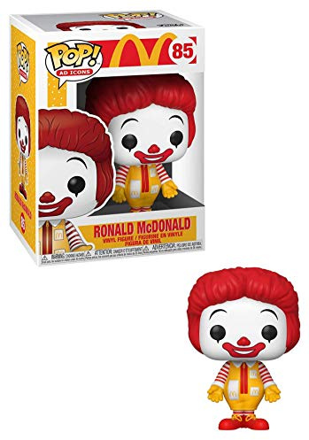 Funko Pop! Ad Icons Ronald McDonald - McDonald's - Vinyl-Sammelfigur - Geschenkidee - Offizielle Handelswaren - Spielzeug Für Kinder und Erwachsene - Ad Icons Fans - Modellfigur Für Sammler