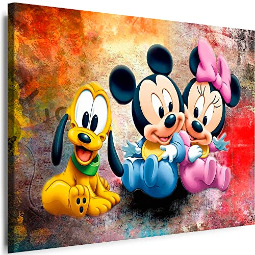 Myartstyle - Bilder Film Tiere Kinder Babys 115 x 75 cm LeinWandBilder Xxl - 1 Teilige WandBilder Art 3D Modern Kunstdrucke w-a-2042-11