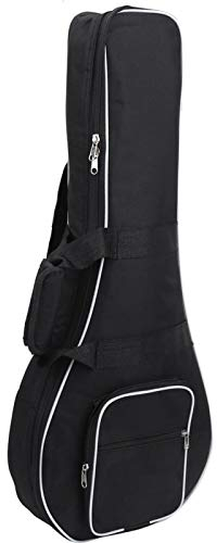 Mandolinen Tasche, Mandolinentasche Aus Oxford-Stoff Mit Doppeltem Reißverschluss, Kann Auf Der Schulter Getragen Werden, Mit Großer Seitentasche