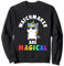 Uhrmacher Magische Einhorn Uhrmacher Uhren Sweatshirt