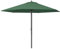 Outsunny 2.8m Garden Parasol Umbrella, Round Outdoor Market Table Umbrella Sun Shade Canopy, Green