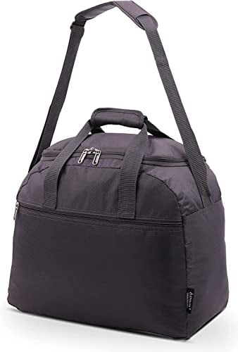 Aerolite Easyjet Reisetasche 45x36x20, maximale Größe Handgepäck Leicht Unter Dem Sitz Kabinengepäck Flugtasche, 5 Jahre Garantie