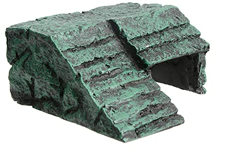 Uotyle Aquarium Höhle Aquarium Deko Höhle Groß Reptile Terrarium Höhle Versteck Schildkröte Zubehör Aquarium Dekoration Für Reptilien Schildkröten
