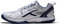 HUNDRED Raze Non-Marking Professional Badminton Shoes for Men (White Navy Blue, Size: UK 6 US 7 EU 40) Material Upper: Polyester, Sole: Rubber Suitable for Indoor Tennis Squash Table Tennis