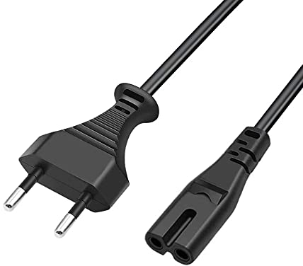 Power Cord Netzkabel Stromkabel 2 polig Replacement for Sony Playstation 4 PS4 AC Power Cable