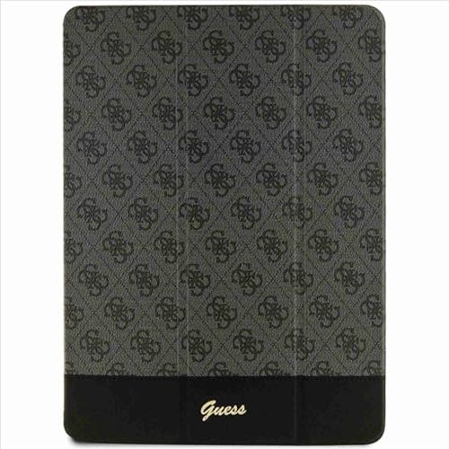 Guess GUFCP12PS4SGK Étui pour iPad Pro 12,9 Noir 4G Stripe Allover
