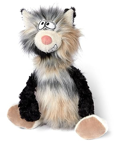 sigikid 39856 Plüschtier Kiez Mauz, BeastsTown für Kinder und Erwachsene zum Sammeln, Schenken, Spielem, Schmusen