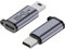 AMZLORD Paquete de 2 Adaptadores C a Mini USB, Convertidor C (Hembra) a Mini USB (Macho), 480 Mbps 18 W Carga Rápida Compatible Con Teléfono/Tableta/PC/Portátiles