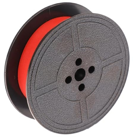 Rotes und schwarzes Farbband, kompatibel mit Schreibmaschinen-Druckerkern-Tintenband, englische Schreibmaschinen-Farbbandtinte