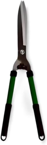 21in Hedge Shears | Ideal for Use in Most Gardens Strong and Durable Size L12.6 x W20 x H54.6 Hedge Gardening Shears with Carbon Steel Sharp Blades & Ergonomic Comfortable (21in Hedge Shears-Green)