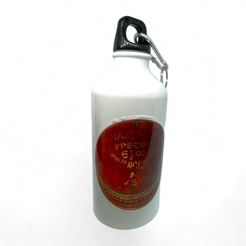 CRICKET-GIFTS 500ml Wasserflasche Sportflasche mit Karabiner