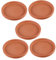 CIMAXIC Bandejas de Barro para Macetas Elegantes Platillos de Terracota Orificios de Drenaje para Macetas