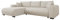 Mirjan24 Ecksofa Merkos Cord, Eckcouch, Couch mit Schlaffunktion und Bettkasten, Wohnlandschaft, Bettfunktion L-Form Sofa, Ottomane universell (Poso 100)