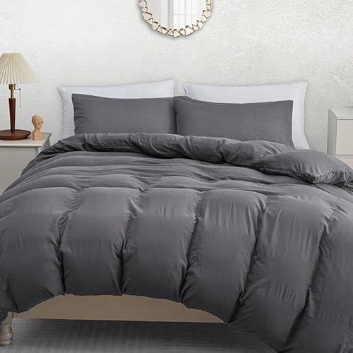 Pamposh King Size Duvet Cover Pack Of 4 - Pre Washed Cotton Like Polyester