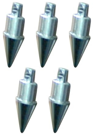 rongweiwang Ersatzspitzenstopfen für Zeltstangen, leichtes, Robustes und langlebiges Aluminium, Sonnenschutz und Markise, hochwertige Aluminiumlegierung, Zeltstangen Endkappe