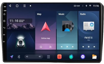 Car Radio per Audi A3 8P 2003-2013 Android 15 9 Pollici Lettore Multimediale Fm Bluetooth Usb Wifi Per, 8 Core 4G+64G