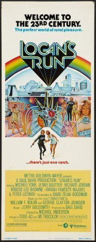 Logans Run Movie Poster Insert 14x36 by POSTERS