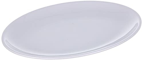 LACOR 62754 Ovale Platte aus Menamine 280 x 200 x 24 mm | Langlebiges Profi-Utensil; entwickelt für optimale Leistung und schnelle, unkomplizierte Reinigung in der Spülmaschine