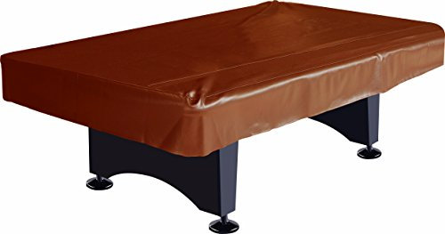 Imperial Billardtisch/Pooltisch mit Naugahyde Abdeckung, braun, 9 Foot Table