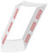 VELUX Dampfsperrschürze für Dachfenster CK04, Weiß, Polyethylen, 55 x 98 cm, Bau/Construction, Eigentümer, Bauherren oder Dachdecker, Herren