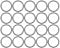 sourcing map Pack mit 20 Flansche Abdichtung Nitrilkautschuk O-ringe metrische Dichtung 18mm Außendmr. 16mm Innendmr. 1mm Breite