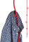 LOOP ROPE | Hängende, höhenverstellbare GARDEROBE aus Seil | rot | Peppermint Products