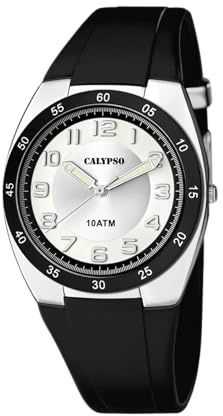 Calypso Herrenuhr Kautschuk - Quarz, Wasserdicht 10 ATM - Herrenuhr Casual - K5753 Street Style