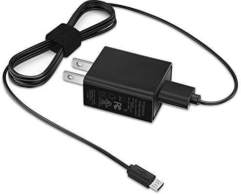 Kindle Fire Charger [UL Listed] Compatible Amazon Kindle Fire 7 HD 8 10 Tablet, Kids Edition,Kindle Fire HD HDX 7 8.9, Fire Phone,Fire Stick, Fast Rapid Charger Adapter with 5FT Charging Cable Cord