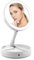 SENWOW Miroir de maquillage lumineux double face, pliable, grossissement de x1 à x10, pour la maison ou les voyages