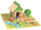 Jeujura - 8225-Maison des Gartens, 50-teiliges Bauspiel aus Holz, 8225, Gartenhaus